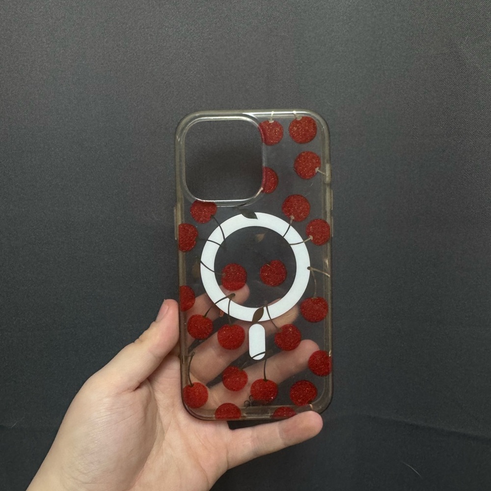 Cherry on Top MagSafe® Compatible iPhone 15 Pro Max Case
